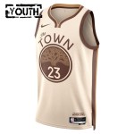 Maillot NBA Golden State Warriors Draymond Green Nike 2025-26 City Edition Blanc Swingman - Enfant